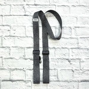 NEW Vooray black white polka dot yoga mat strap